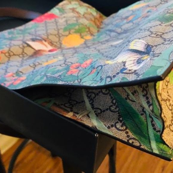 Gucci Tian Bird Tote - Picture 10 of 14